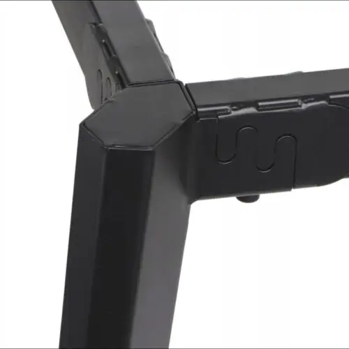 Stelaż ramowy NY-A385 / 154,5x73,6x72,2 cm CZARNY