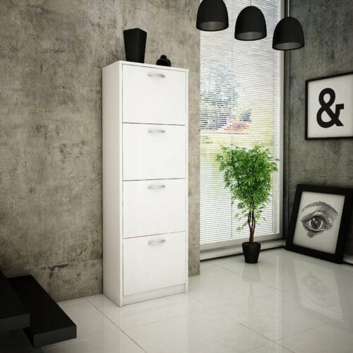 Szafka na buty / K025 JULIA / BIAŁY