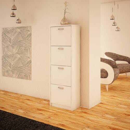 Szafka na buty / K025 JULIA / BIAŁY