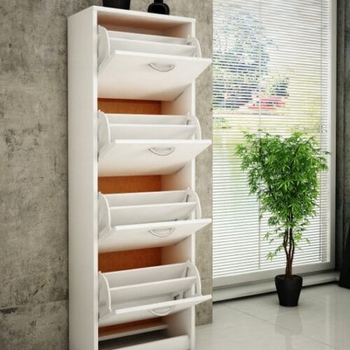 Szafka na buty / K025 JULIA / BIAŁY