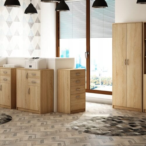 Regał / R003 OFFICE / DĄB SONOMA