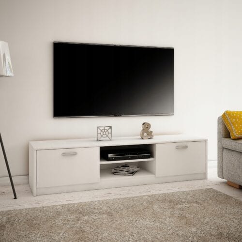 Szafka stolik RTV / K028 / BIAŁY