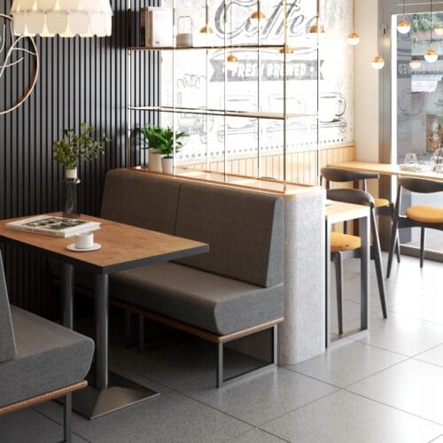 Stolik barowy Joma 120x60| Dąb Kamienny